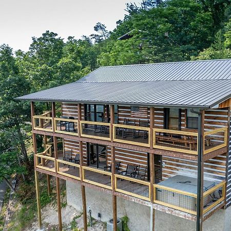 Smoky View With A Twist Villa Pigeon Forge Exterior foto
